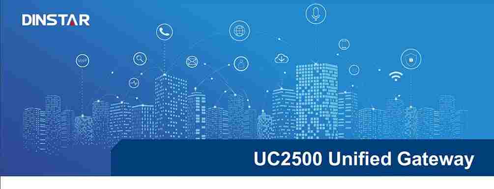 Cara Koneksi IP PBX Dinstar UC series ke Network IP PBX DINSTAR UC2500