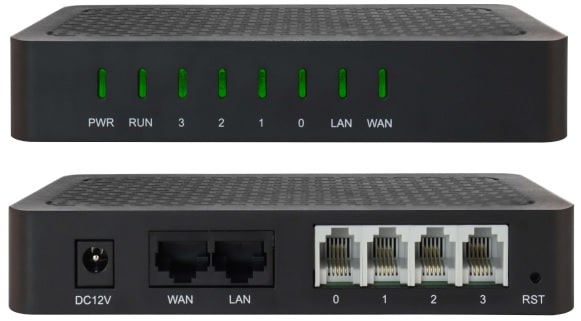 VoIP Gateway Dinstar DAG1000-4S VoIP Dinstar Gateway DAG1000-4S