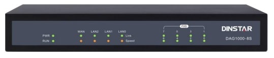 VoIP Gateway Dinstar DAG1000-8S VoIP Gateway Dinstar DAG1000-8S